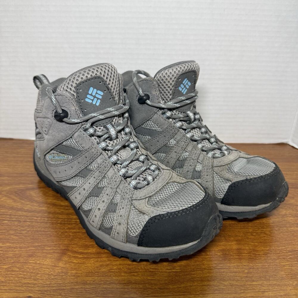 Columbia Shoes Womens Size 7 Redmond Gray Hiking Shoes Outdoor Footwear
